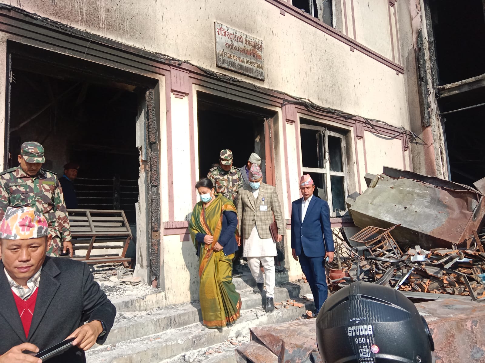 सर्वोच्च पुगिन् पूर्वराष्ट्रपति भण्डारी