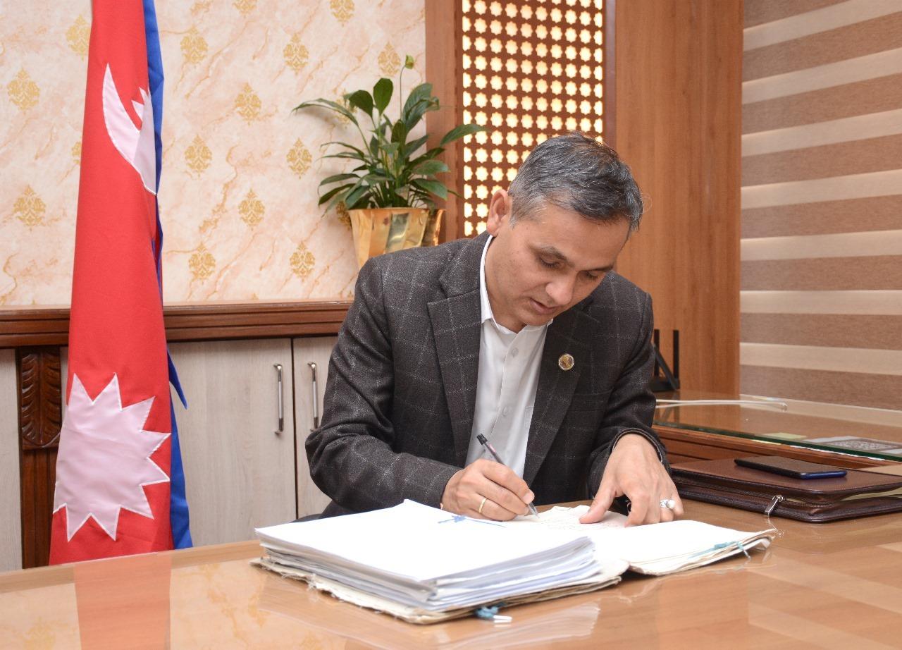 गृहमन्त्री अर्याल राष्ट्रियसभा सदस्यमा सिफारिस