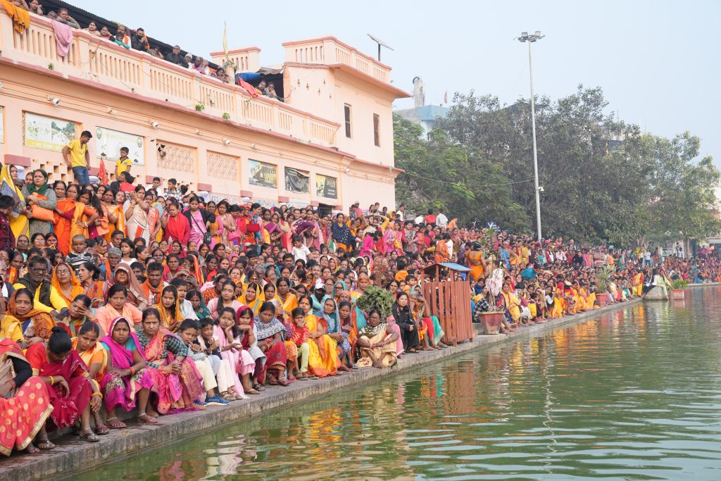 सीताराम विवाहपञ्चमी महोत्सवको पाँचौँ दिन मटकोर सम्पन्न, भोलि स्वयंवर र विवाह