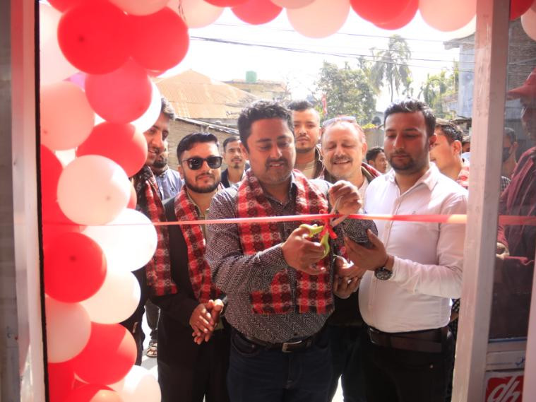 इनरुवामा खुल्यो डिसहोम फाइबरनेटको सह–वितरण शोरुम