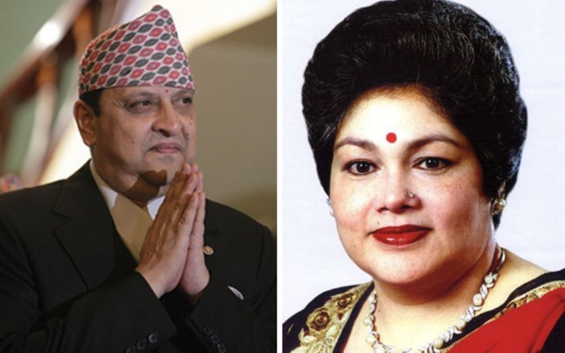 पूर्वराजारानी पोखरा भ्रमणमा जाँदै