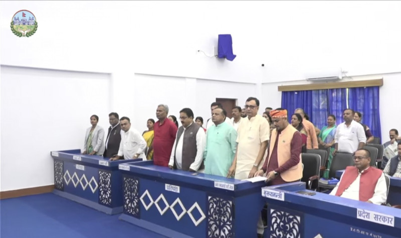 प्रक्रिया मिचेर संवैधानिक नियुक्ति गरेको भन्दै मधेशका विपक्षी दलहरूले गरे प्रदेशसभामा अवरोध
