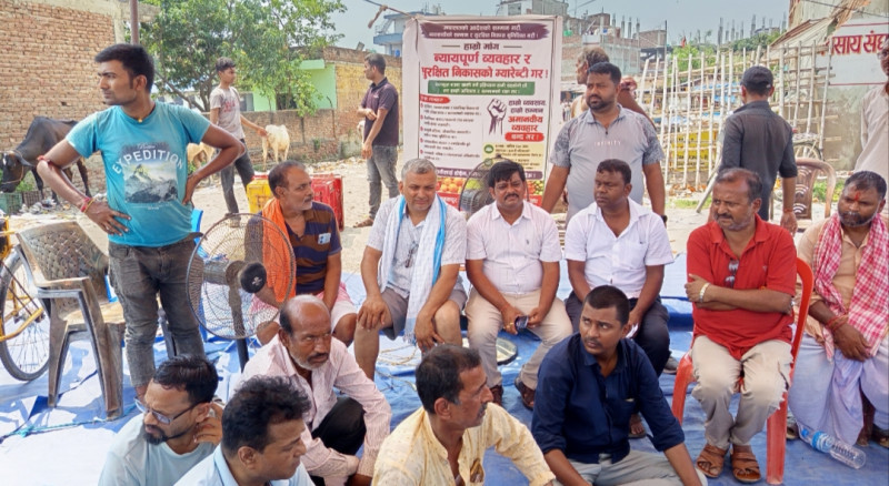 जनकपुरको थोक फलफूल बजार हटाइँदै, व्यवसायीले गरे वैकल्पिक व्यवस्थाको माग