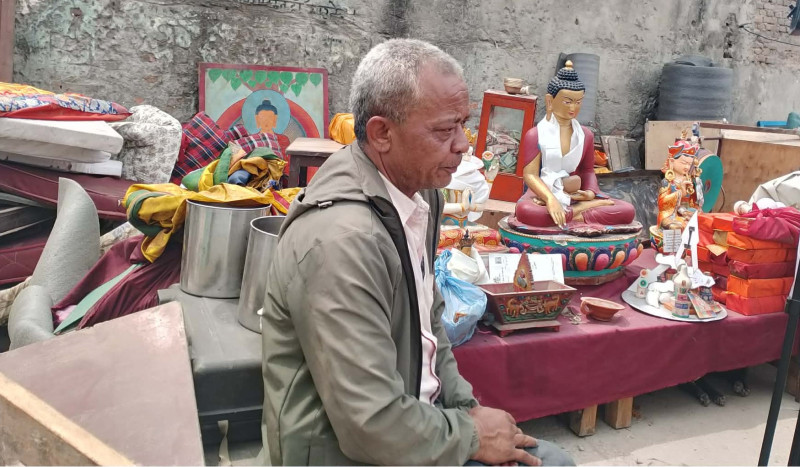 ‘बुद्धजयन्तीकै दिन गुम्बा नढलाइदिन भनेँ, एसपीले कुनै चीज बाँकी राख्दैनौँ भने’