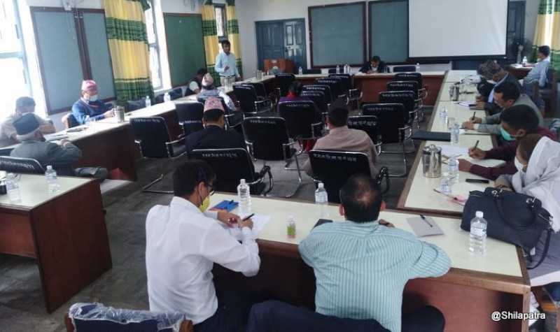 गण्डकी प्रदेश विकास समितिद्वारा आर्थिक मामिला मन्त्रालयसँग छलफल