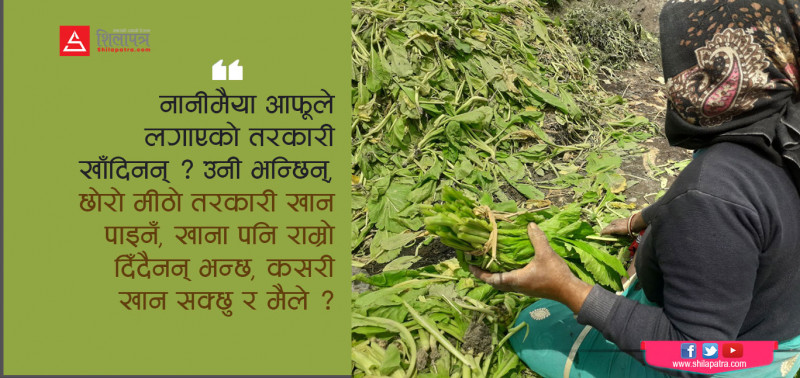 साग बेचेर इन्जिनियरिङ पढाएको छोरालाई कोरोना लागेपछि...