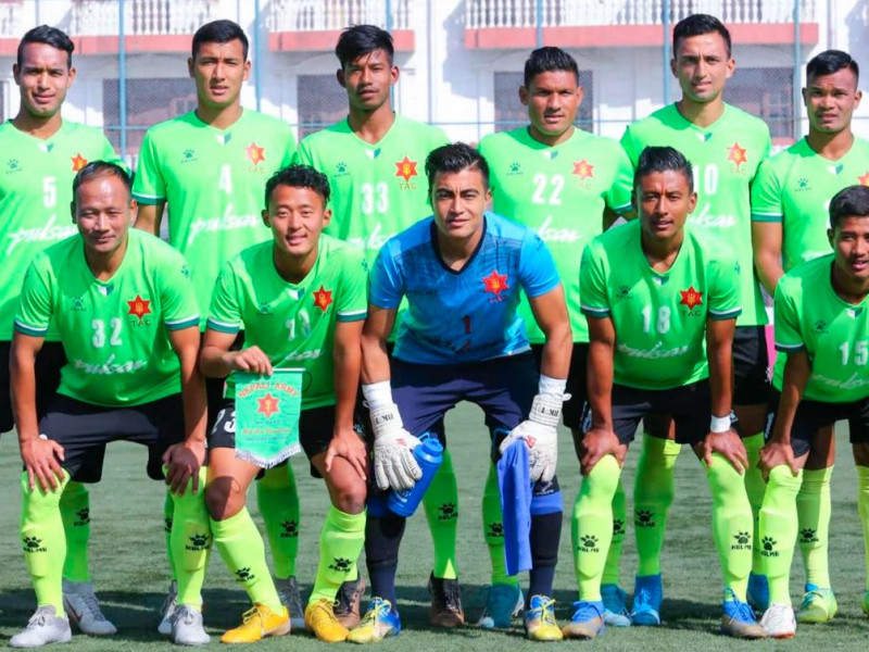एपीएफमाथि कठिन जितसँगै आर्मी मकवानपुर गोल्डकपको अन्तिम चारमा