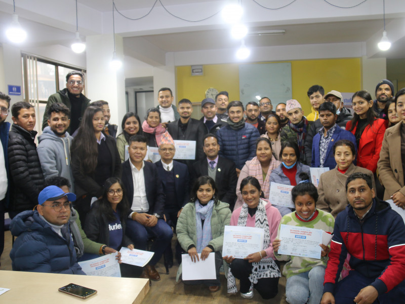 युवालाई खेलकुदमन्त्रीको सुझाव- रोजगार हाेइन, स्वरोजगार हुन बल गराैँ