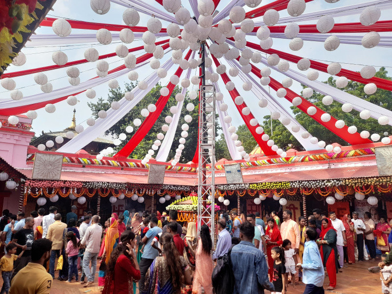जनकपुरधाममा दसैँको रौनक, झकिझकाउ छन् शक्तिपीठ