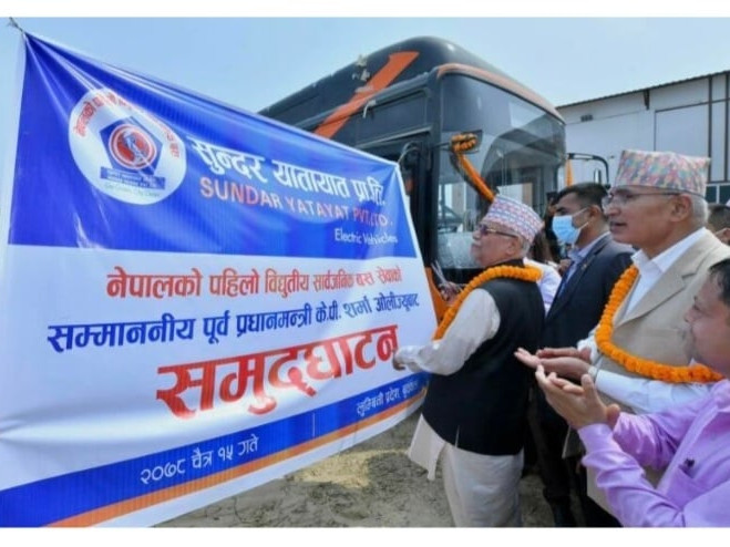 कस्तो हो ओलीले रुपन्देहीमा उद्‌घाटन गरेको बिजुलीबस ?