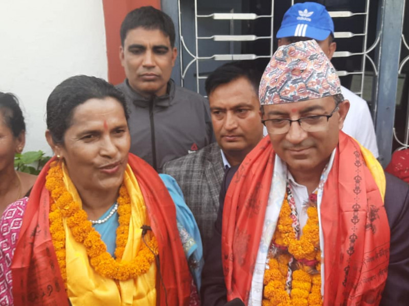 पोखरामा गठबन्धनले दर्ता गर्‍यो मेयर र उपमेयरको उम्मेदवारी