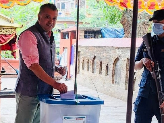 कां‌ग्रेस सबैभन्दा ठूलो पार्टी बन्छ : गगन थापा 
