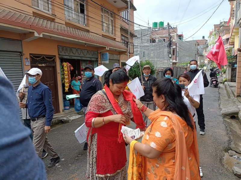काठमाडौं महानगरमा मैदानमै देखिएन माओवादी, कांग्रेसले वडा पनि दिन नचाहेकाे गुनासाे   