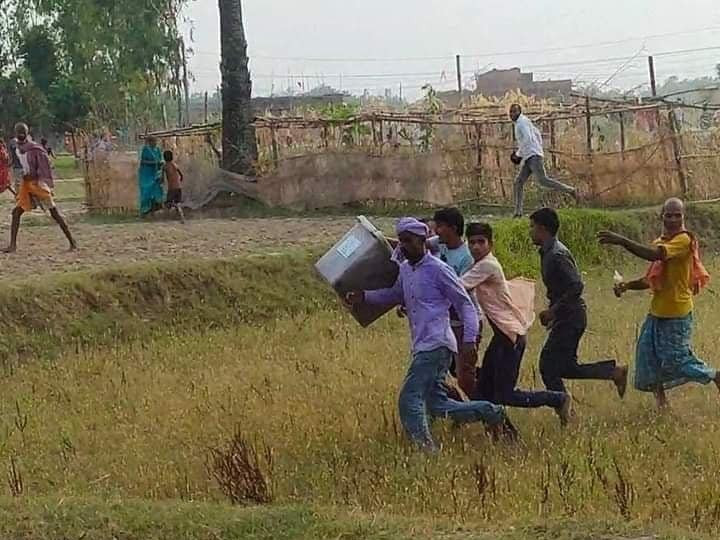 भिडले मतपेटिका लुटेपछि यमुनामाई गाउँपालिका–१ तनावपूर्ण