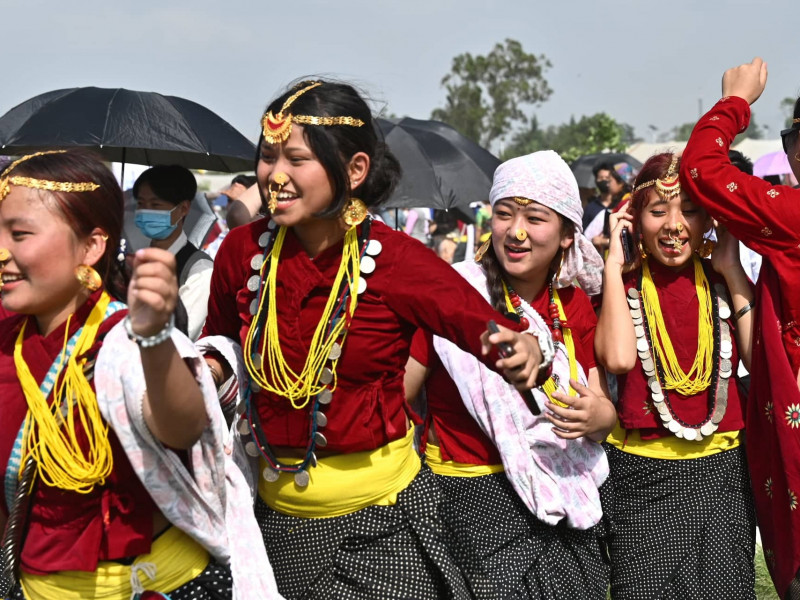 टुँडीखेलमा साकेलाको रौनक (फोटो फिचर) 