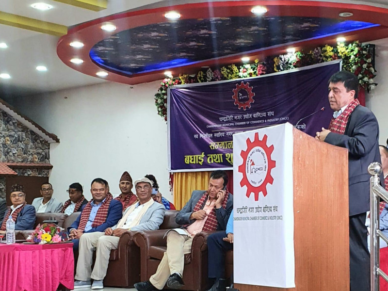 राज्य र निजीक्षेत्रबीचको सहकार्यले मात्र समृद्धि सम्भव छ: वरिष्ठ उपाध्यक्ष ढकाल 