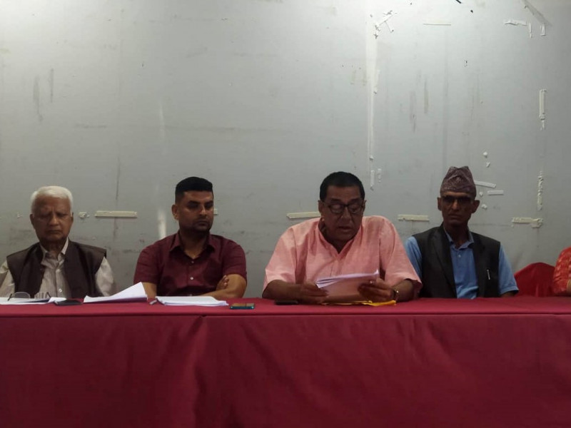रेडक्रस सोसाइटी लामो समयदेखि तदर्थवादमै रुमलिएको भन्दै विरोध