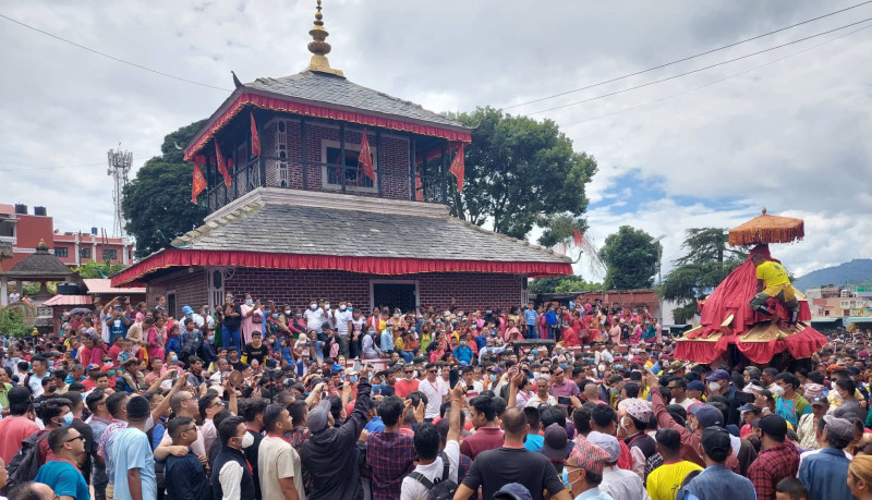 नेपाली वीरताको इतिहास बोकेको पाल्पा भगवती जात्रा