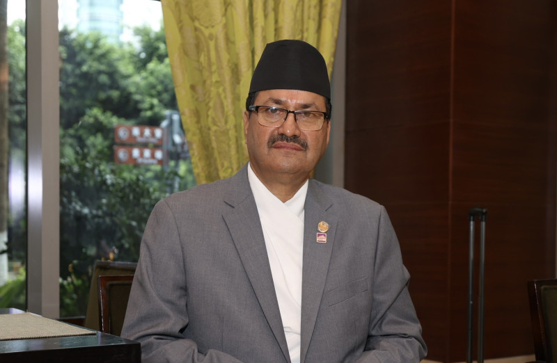 चीनले नेपाललाई निकै महत्त्व दियो- परराष्ट्रमन्त्री साउद
