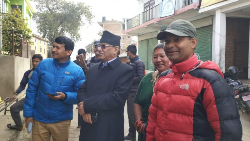 सुर्खेत उडेका प्रचण्ड सल्यान झरे 