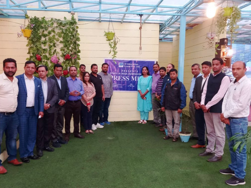भारतमा पढ्न जाने विद्यार्थीका लागि जेआर एजुकेसनको एड्मिसन विक हुँदै