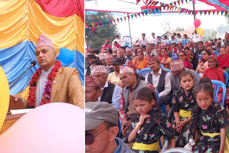 पद गुम्ने पक्का भएपछि मुख्यमन्त्री अधिकारीले आफ्नै गाउँलेसँग पाेखे दु:ख