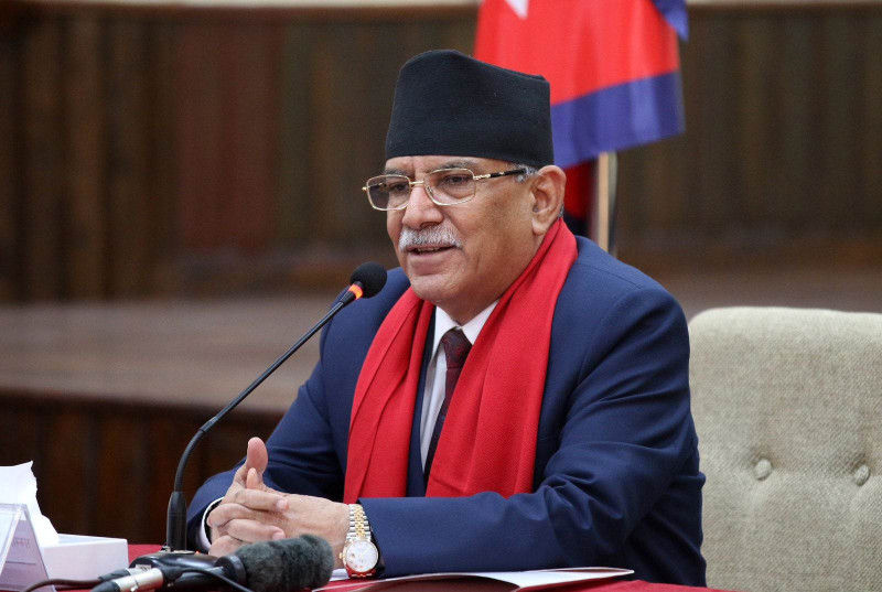 सरकारको मुख्य प्राथमिकता सुशासन र विकास होः प्रधानमन्त्री प्रचण्ड