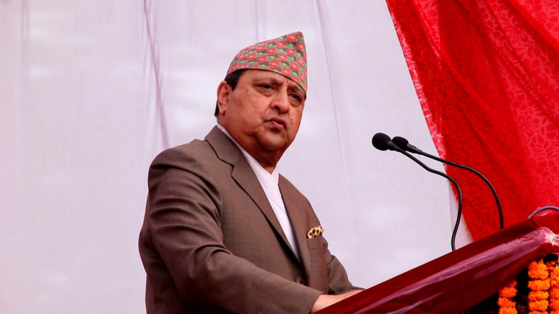 सुर्खेतमा पूर्वराजाले भने– यो व्यवस्थाप्रति नै जनतामा वितृष्णा बढ्न थाल्यो 