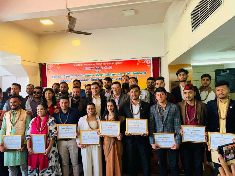 स्ववियु सभापतिहरूलाई पाैडेलले भने– उमेरले कान्छो हुँ, मैले नेतृत्व पाउनुपर्छ भनेर हुँदैन