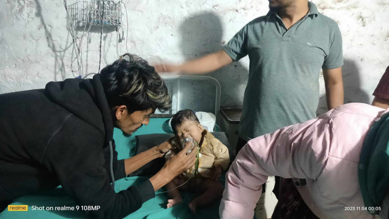 भूकम्पले जाजरकाेटमा ठूलाे पहिराेसहित केही घरमा क्षति
