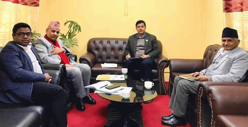 विचाराधीन विधेयकमा साझा धारणा बनाएर अगाडि बढ्न चार दल सहमत