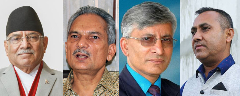 उपनिर्वाचनको परिणामपछि ठूला दल सच्चिने कि सक्किने ?  यसाे भन्छन्- प्रचण्ड, बाबुराम, विश्वप्रकाश र विष्णु रिमाल  