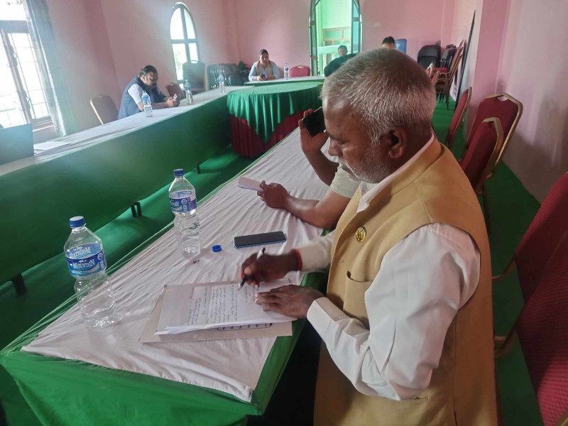 समर्थन फिर्ता लिँदै लुम्बिनीका जसपाका मन्त्री अहिरले दिए राजीनामा