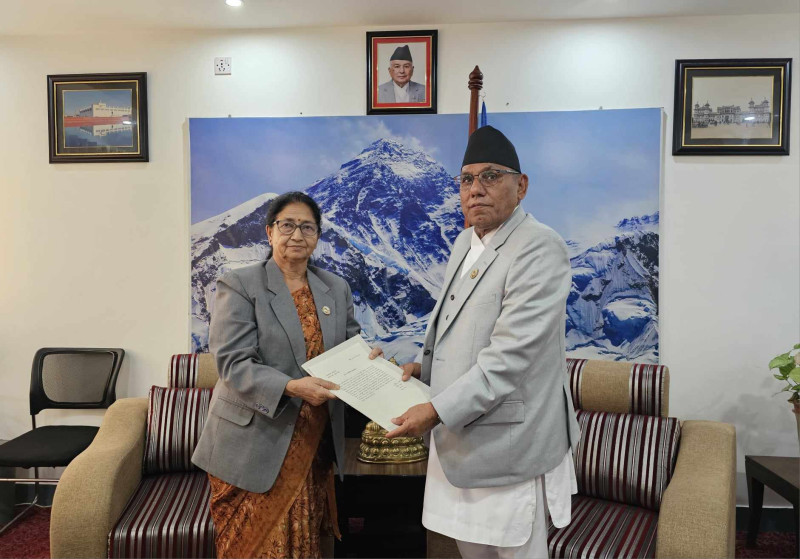 राष्ट्रियसभा उपाध्यक्ष उर्मिला अर्यालले दिइन् राजीनामा 