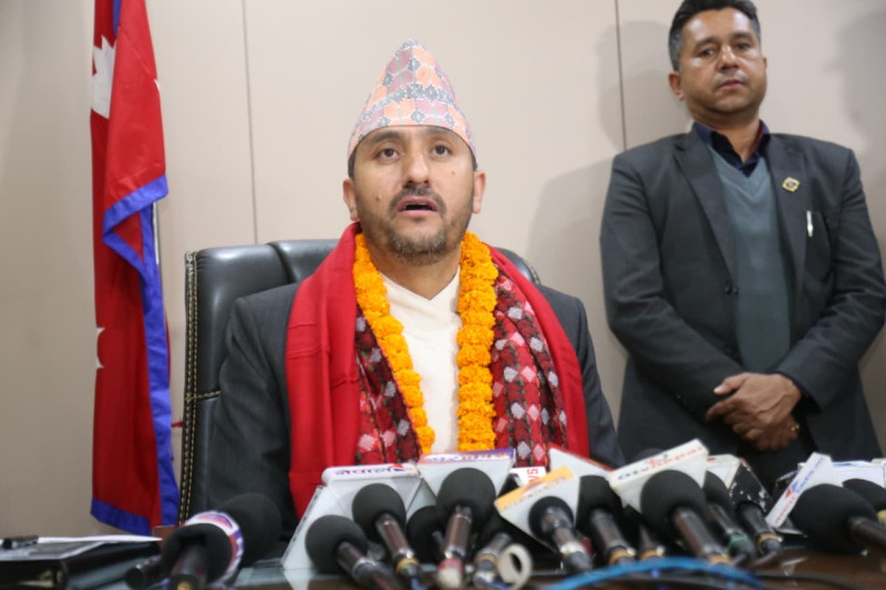 ललितपुर– २ बाट चुनाव लड्ने जगदीश खरेलको घाेषणा 