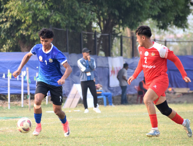एपीएफ क्लब  तिलोत्तमा गोल्डकपको उपाधिनजिक
