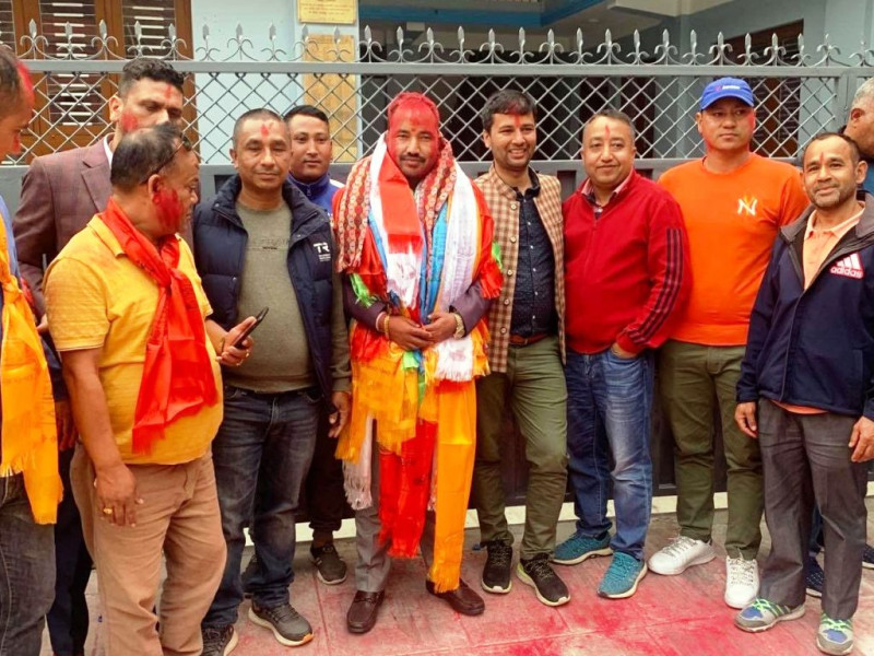 सिन्धुपाल्चोक उद्योग वाणिज्य संघको अध्यक्षमा बस्नेत चयन