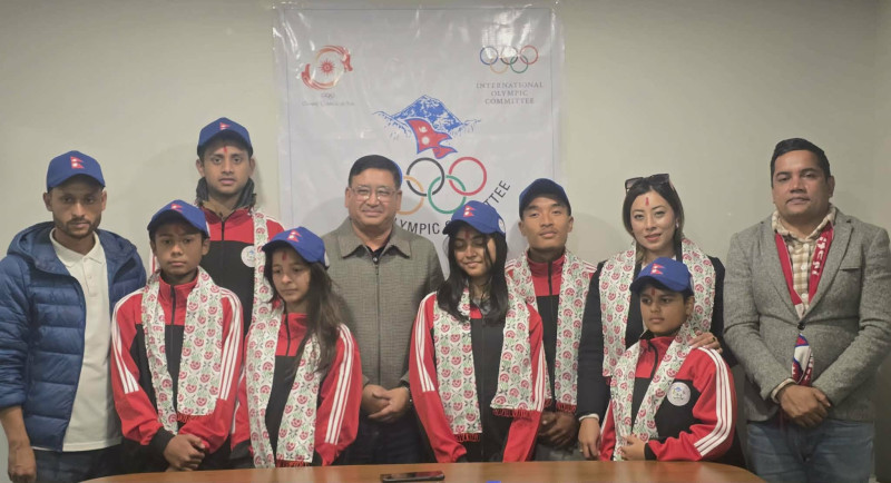 नेपाल पहिलोपटक अन्तर्राष्ट्रिय आईस स्केटिङ प्रतियोगितामा सहभागी हुने