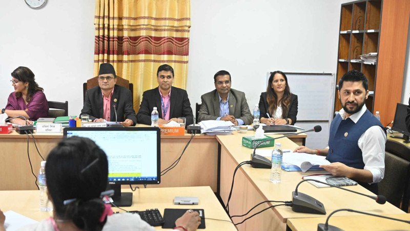 संसदीय समितिमा लामिछानेको तीन घण्टा लामो बयान,  ५० प्रश्नको सामना