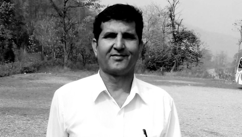 सवारी दुर्घटनामा परी तिलोत्तमाका वडा सदस्य पाठकको मृत्यु