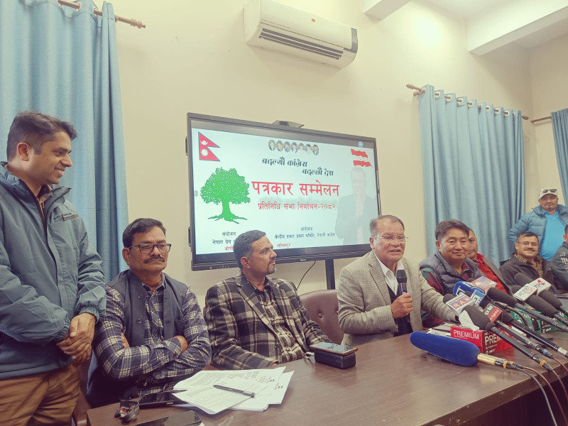 १ सय ६५ मध्ये १ सय ६ क्षेत्रमा नयाँ अनुहार उतारेका छाैँ : कांग्रेस