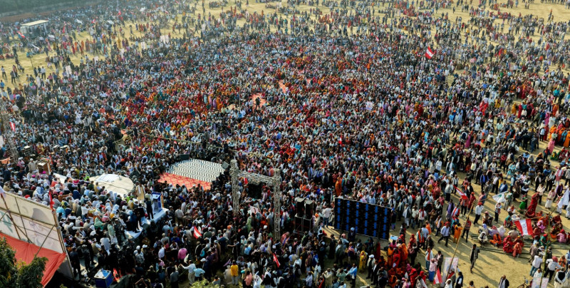 जनकपुरधाममा कांग्रेसको शक्ति प्रदर्शन (तस्वीरहरू)
