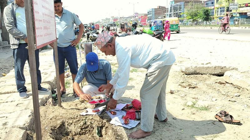 अत्तरिया चोकमा बन्ने भयो सुदूरपश्चिमकै पहिलो आकाशे पुल