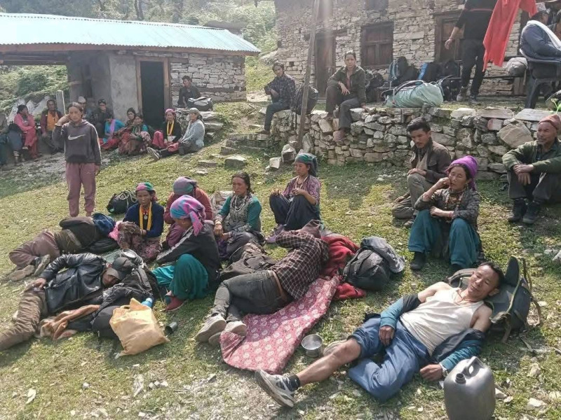 रानीसैन गइरहेको टोलीमाथि हुम्लाका नागरिकले गरे आक्रमण, पाँच जना घाइते