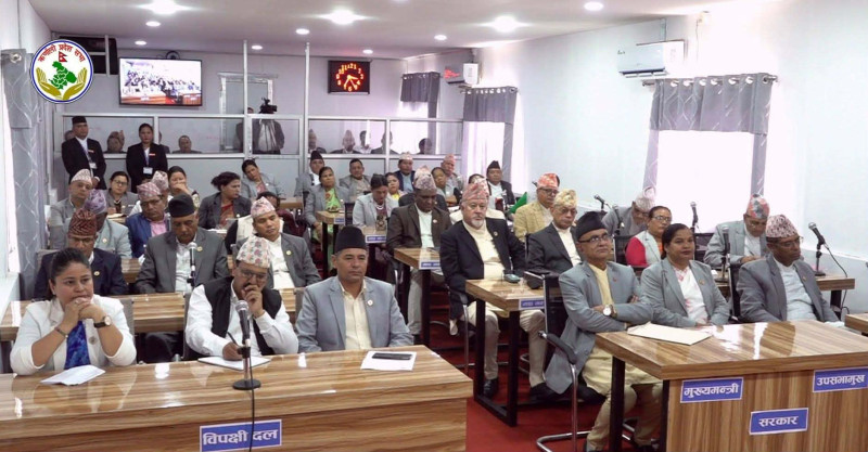 कर्णाली सरकारकाे नीति तथा कार्यक्रम पारित