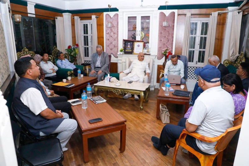 विष्णु पौडेल पक्राउ प्रकरणमा एमाले आक्रामक, प्रतिवाद गर्ने निर्णय