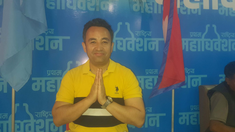 रास्वपा महामन्त्रीमा गणेश पराजुलीको उम्मेदवारी घोषणा