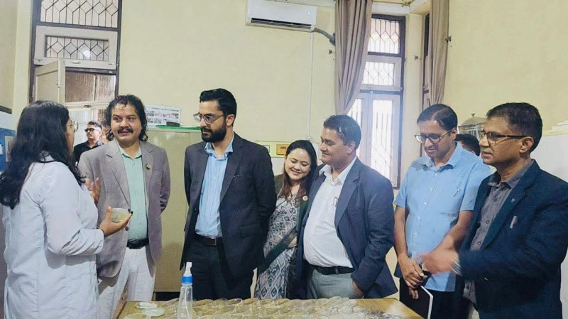 रामपुर कृषि क्याम्पस पुगेर शिक्षामन्त्रीले भने– १५ वर्षदेखिको जग्गा विवाद अब समाधान हुन्छ