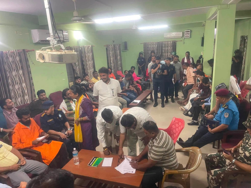 सरकार र हिन्दुवादी मोर्चाबीच ११ बुँदे सहमति