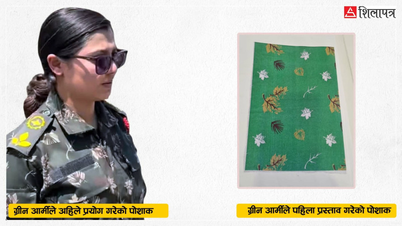 सैन्य पोशाक लगाएर राहत वितरण गर्दै ग्रीन आर्मी नेपाल, जंगी अड्डाको अघोषित सहमति !